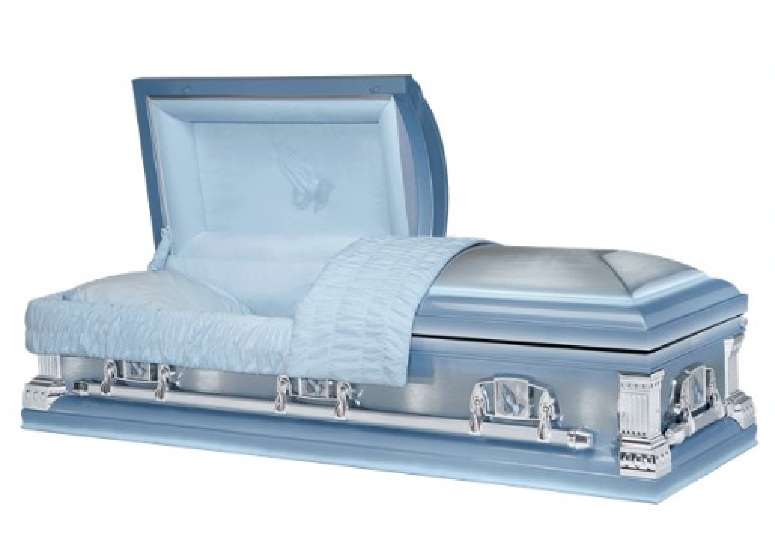 3946 Brushed Blue Stainless Steel